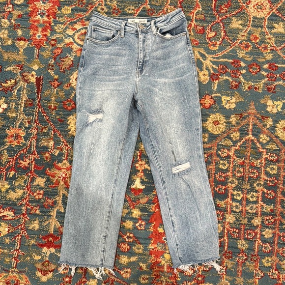 YMI Denim - YMI Distressed Blue Jeans